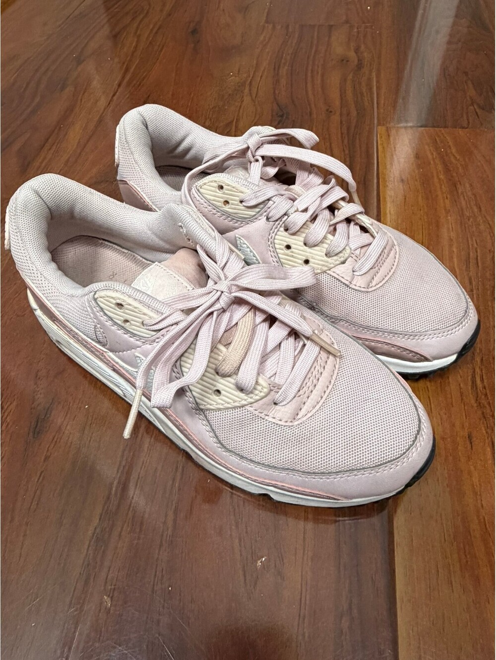 Nike Air Max 90 Barely Pink White Rose DH8010-600 Women's Size 9.5